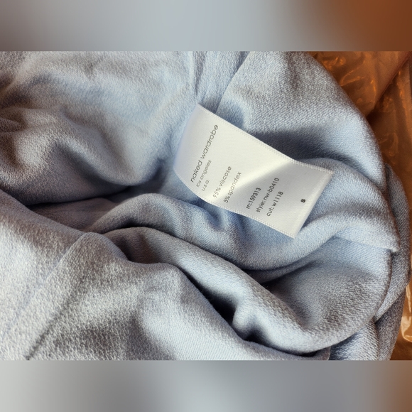 naked wardrobe Baby Blue Bodysuit (s) - Picture 4 of 4